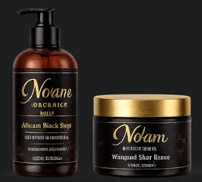 No'am Organics African Black Soap and Whipped Shea Butter